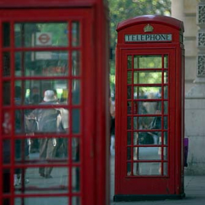 Londyńskie budki telefoniczne 